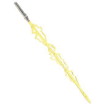 Yellow Alloy Sword Model for Halloween Cosplay Model Sword