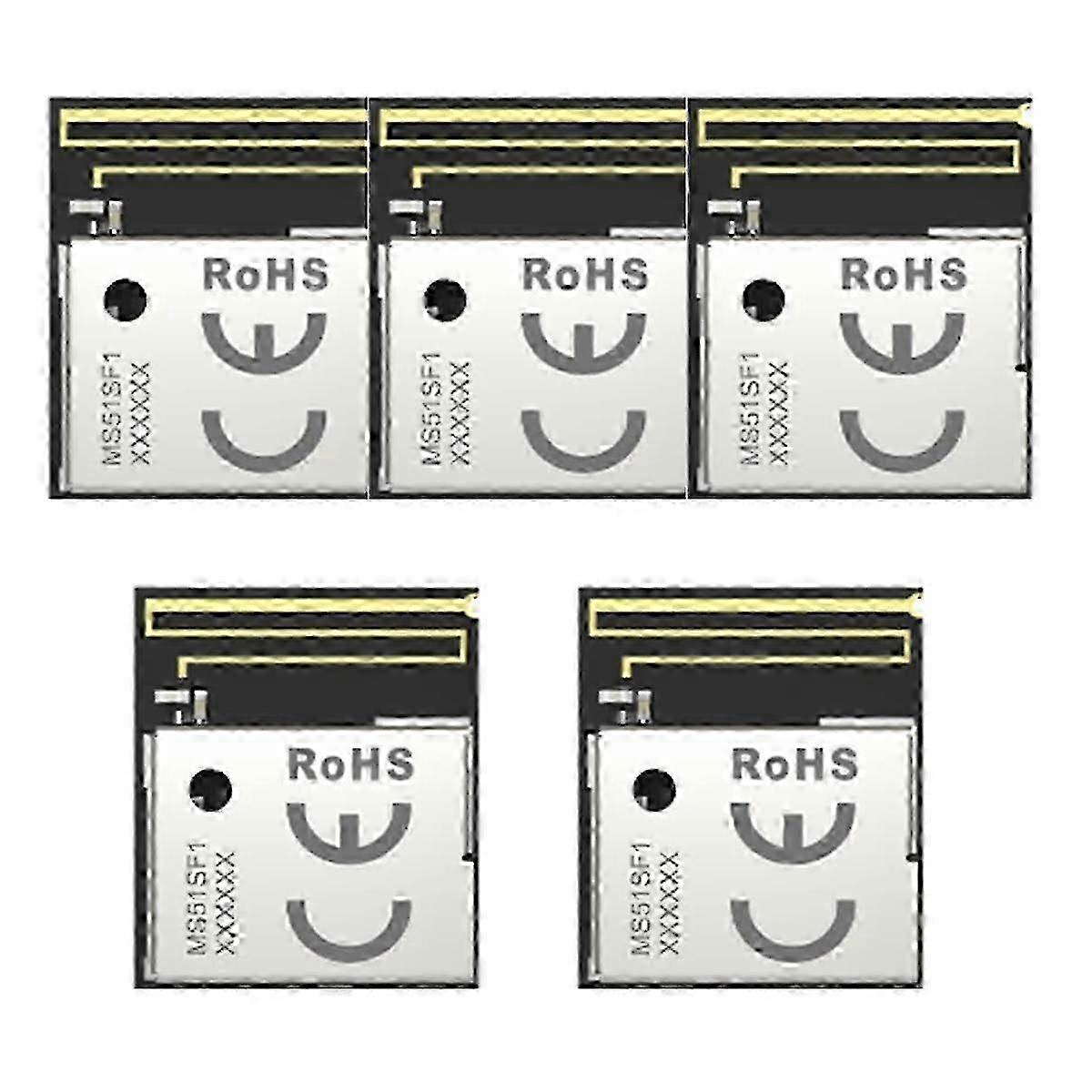 5 PCS Unique Tiny Bluetooth Module Low Consumption Bluetooth 5.2 MS51SF11 NRF52833 PCB Antenna Environmental Friendly