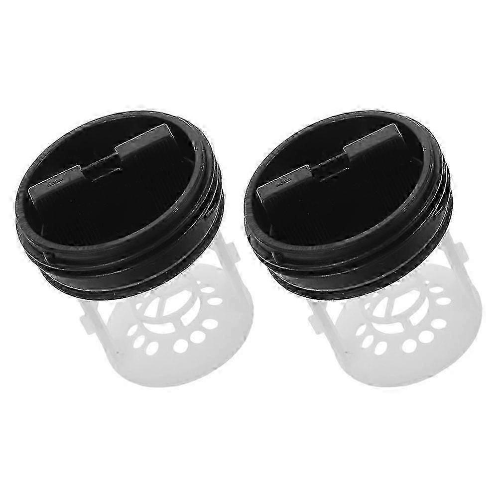 Washing Machine Drain Pump Filter Plastic Drain Plug for Washer 2Pcs