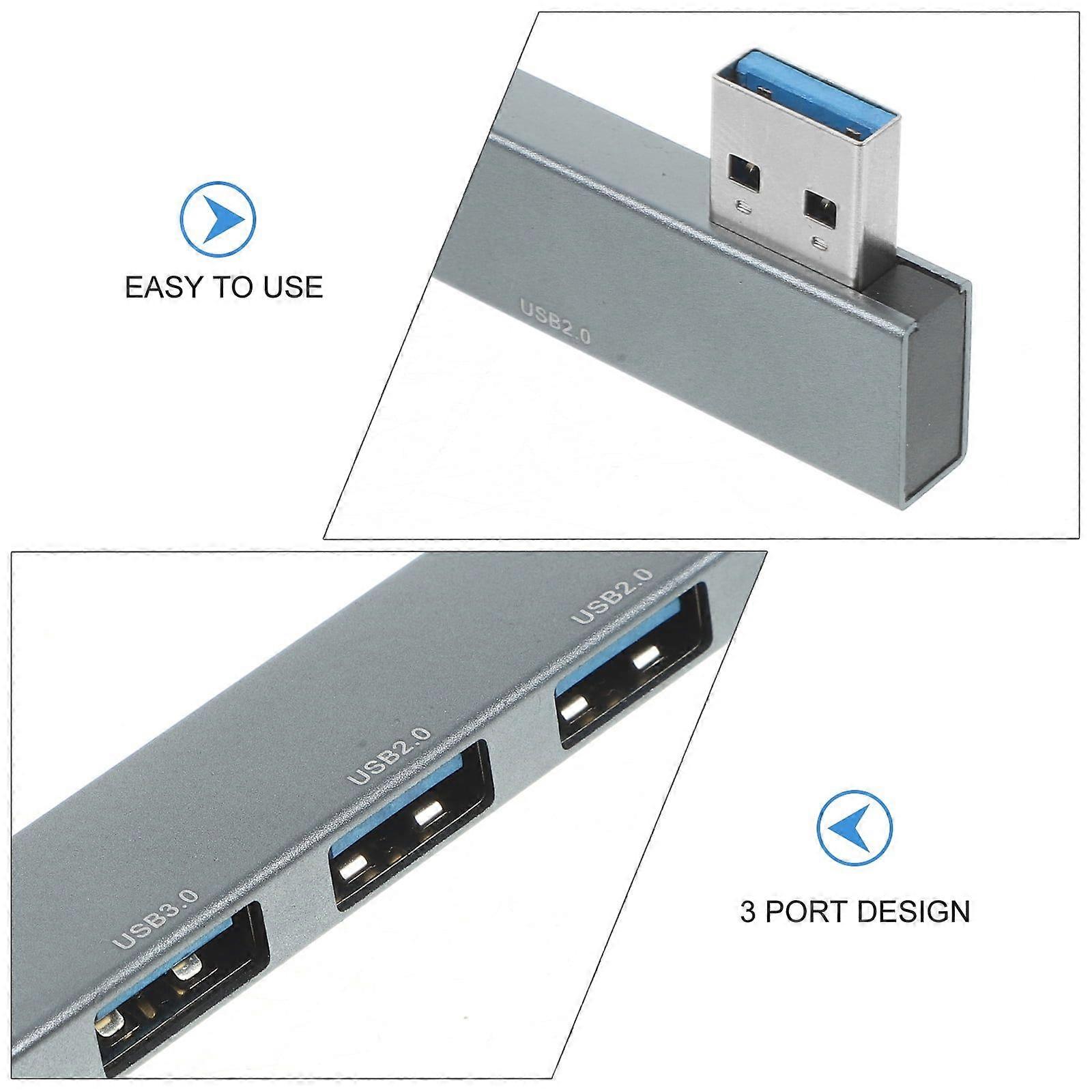 Docking Station USB Hub 3.0 Additional Ports for Laptops Adapter