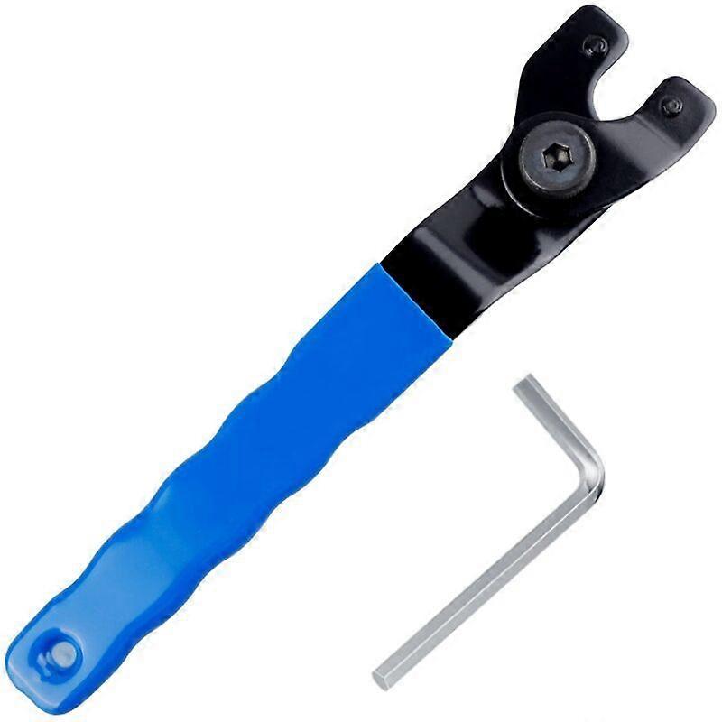 Adjustable Spindle Wrench 8-48mm Grinder Wrench Angle Grinder Spanner Adjustable Spanner with Hex Socket