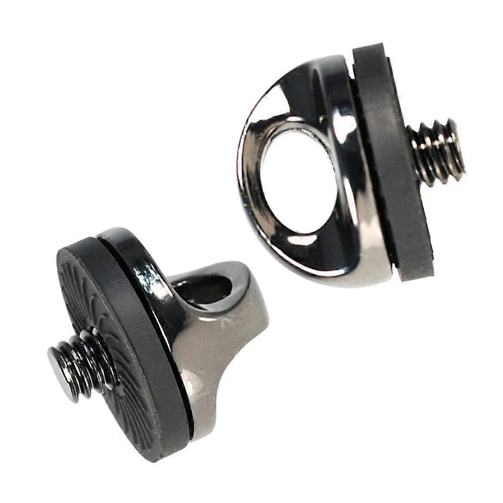 2pcs Camera Shoulder Strap Screw Holder 1/4 Inch Quick Release Strap Fixing Screw