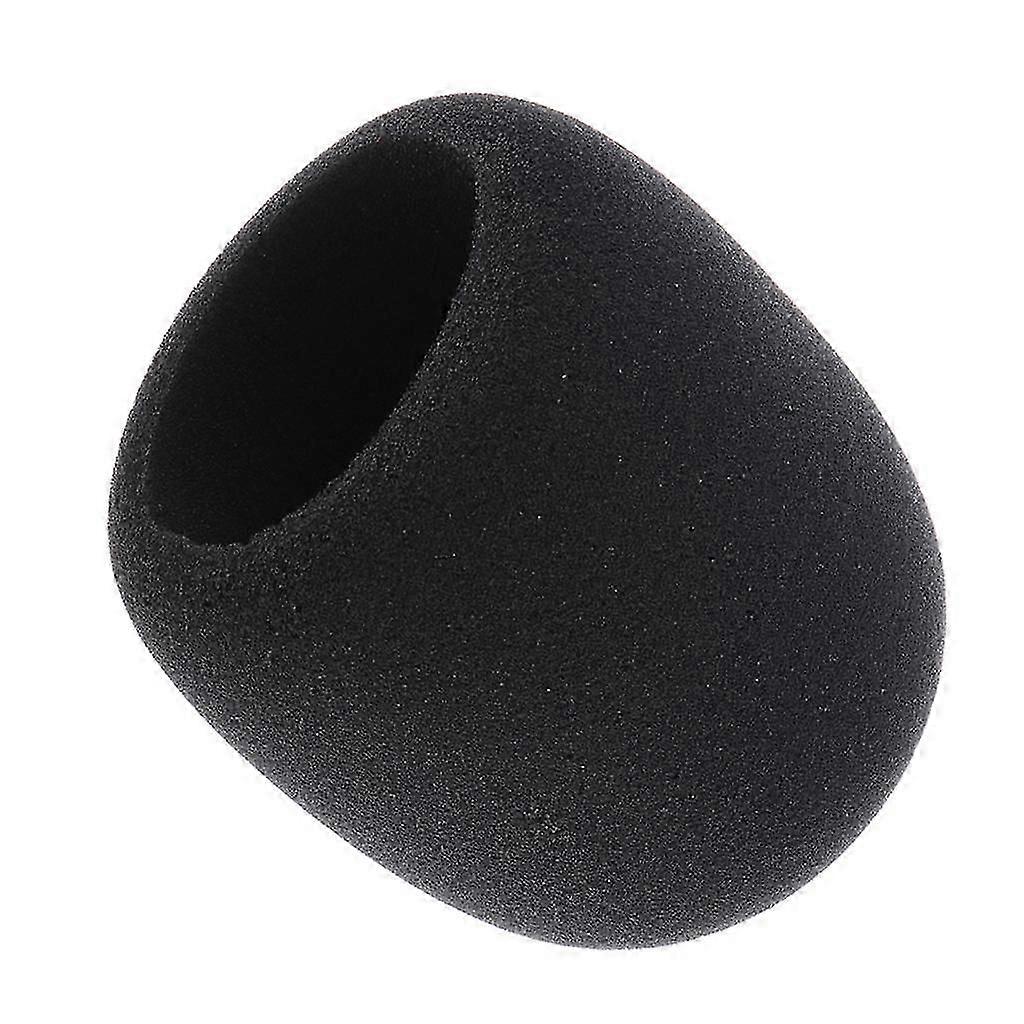 Large Microphone with Foam Microphone Cover