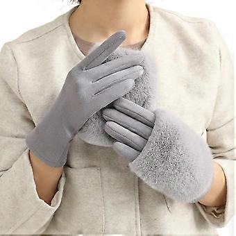 Warm Detachable Gloves Thick Stylish Mitten Gloves Full Finger Elegant Handwear Stylish Thicken Gloves for Girl Women