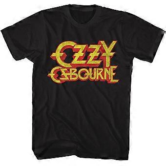 Ozzy Osbourne Heavy Metal T-Shirt Classic Official Ozzy Logo Design Black Merch Unisex T-Shirt - Men's Summer Cotton Graphic Tee
