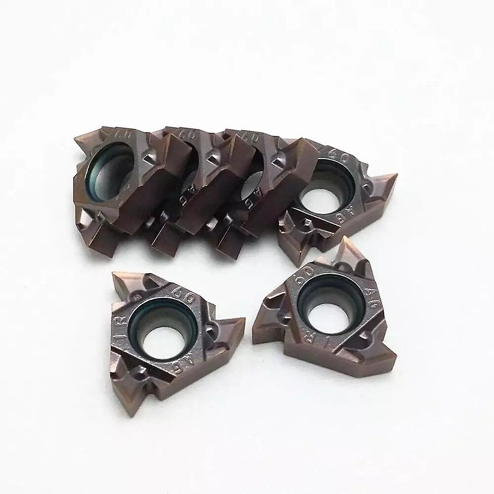 10Pcs Thread Turning Tools Carbide Insert Lathe Cutter Tool Turning Insert