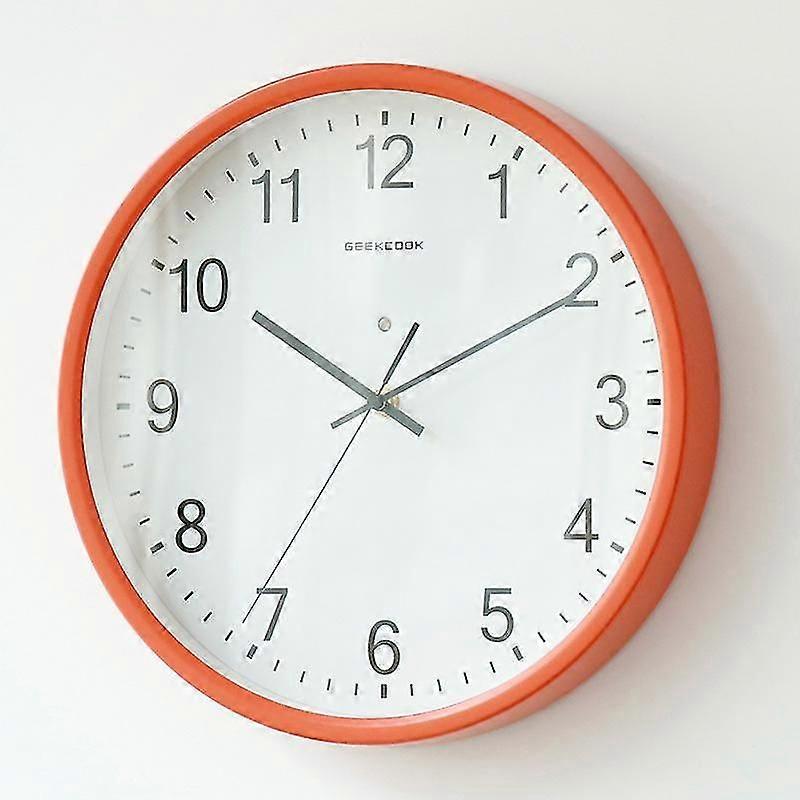 Basics Traditional Wall Clock, Copper, 12-Inch