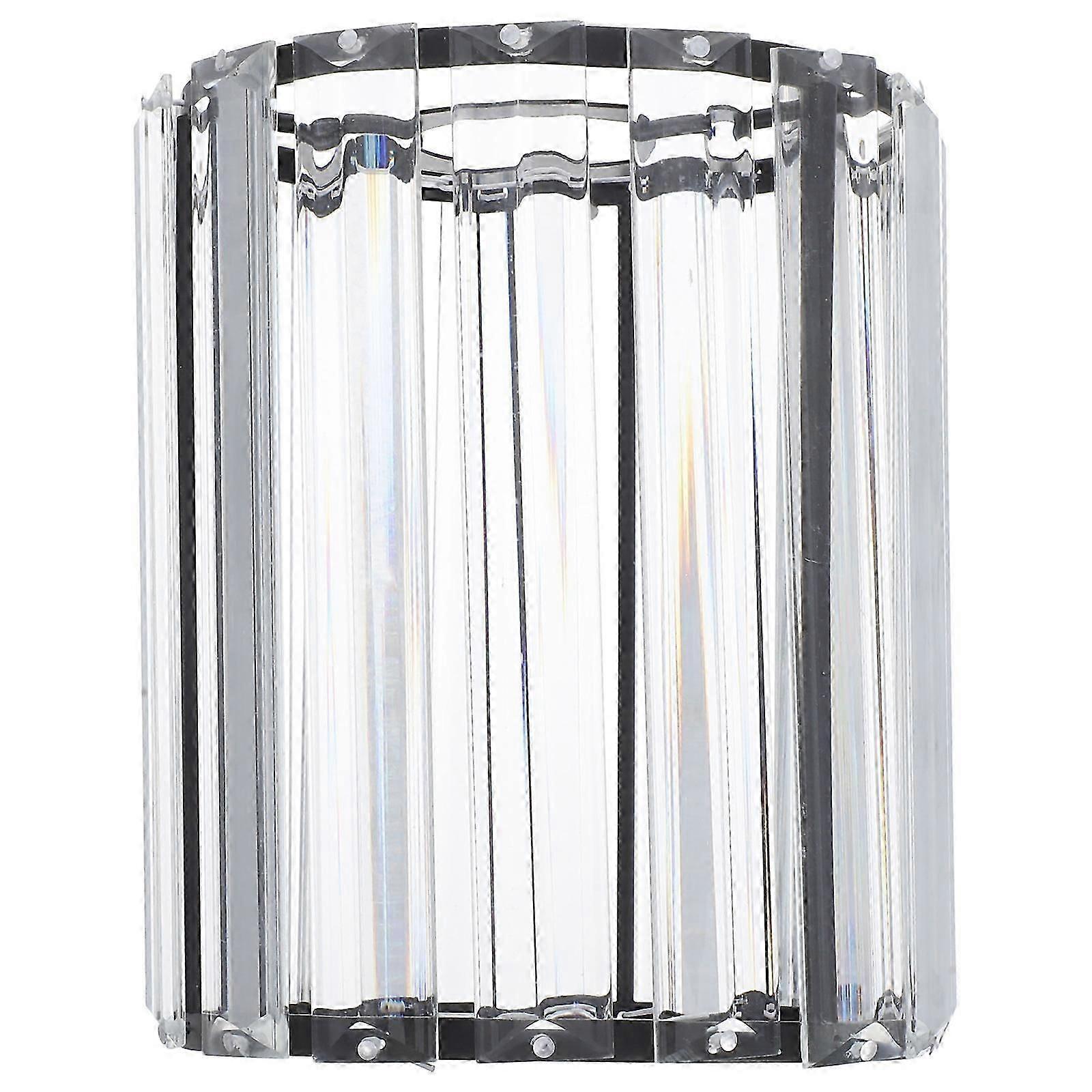 Faux Crystal Ceiling Light Pendant Lamp Shade
