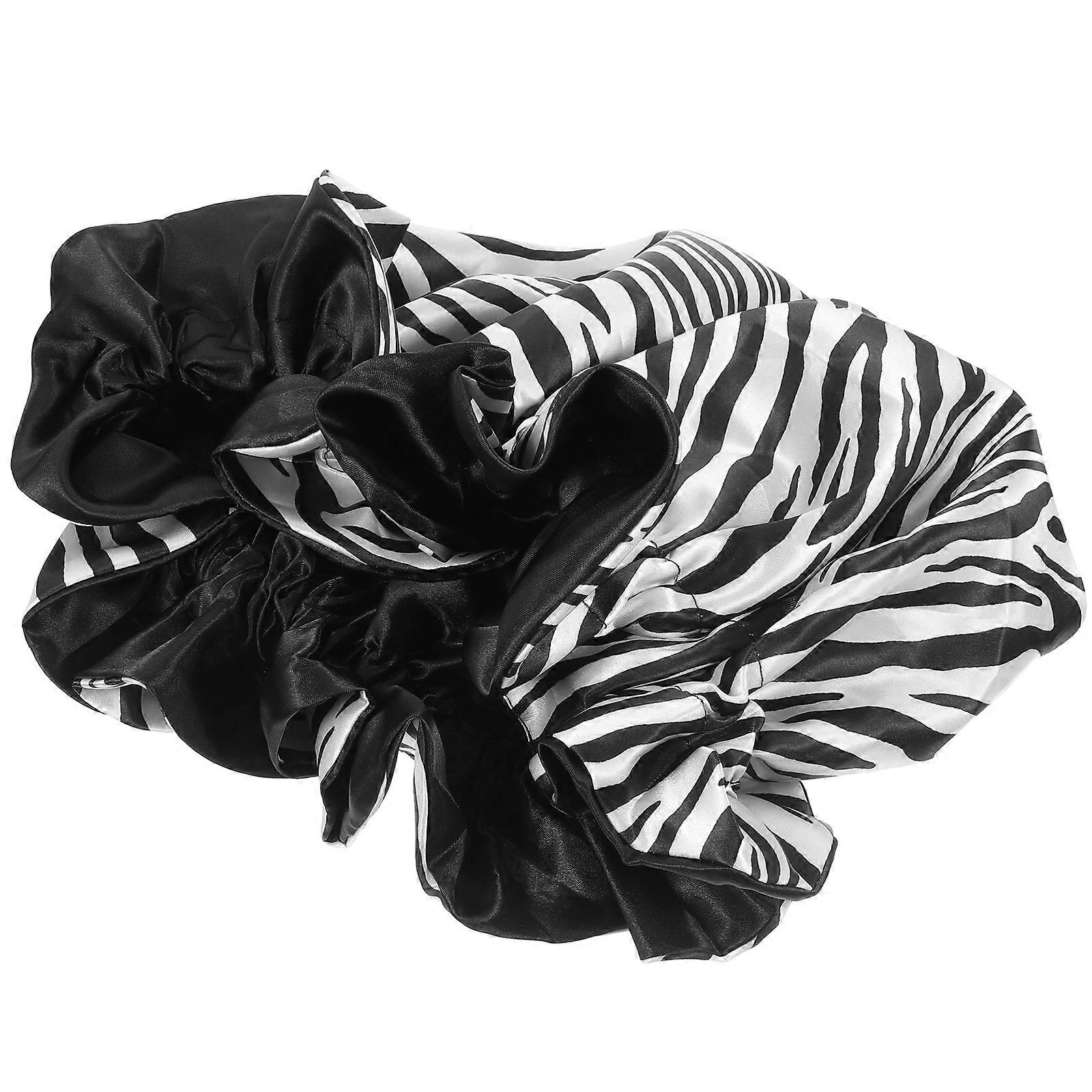 Sleep Hat Polyester Shower Hat Double-layer Sleeping Cap Sleeping Hat for Women