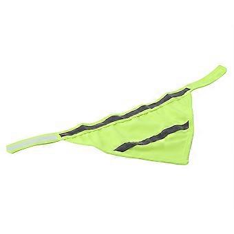 Collier et charpe rflchissants pour chien et chiot (fluo geel M)