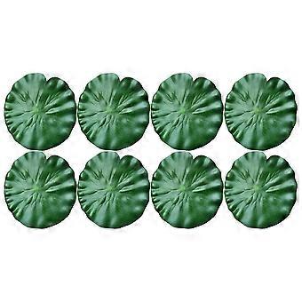 Simulation Leaves Lotus Leaf for Decoration 10Pcs Tank Decor