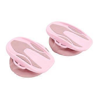 1 Pair Waist Twist Board Body Shaping Slimming Twist Exercise Board 881.8 Lbs Load Capacity TPE Massage Pad 35dB Low