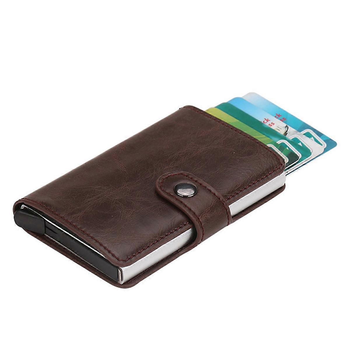 Automatic Unfolding RFID-Blocking Aerospace Aluminium Wallet