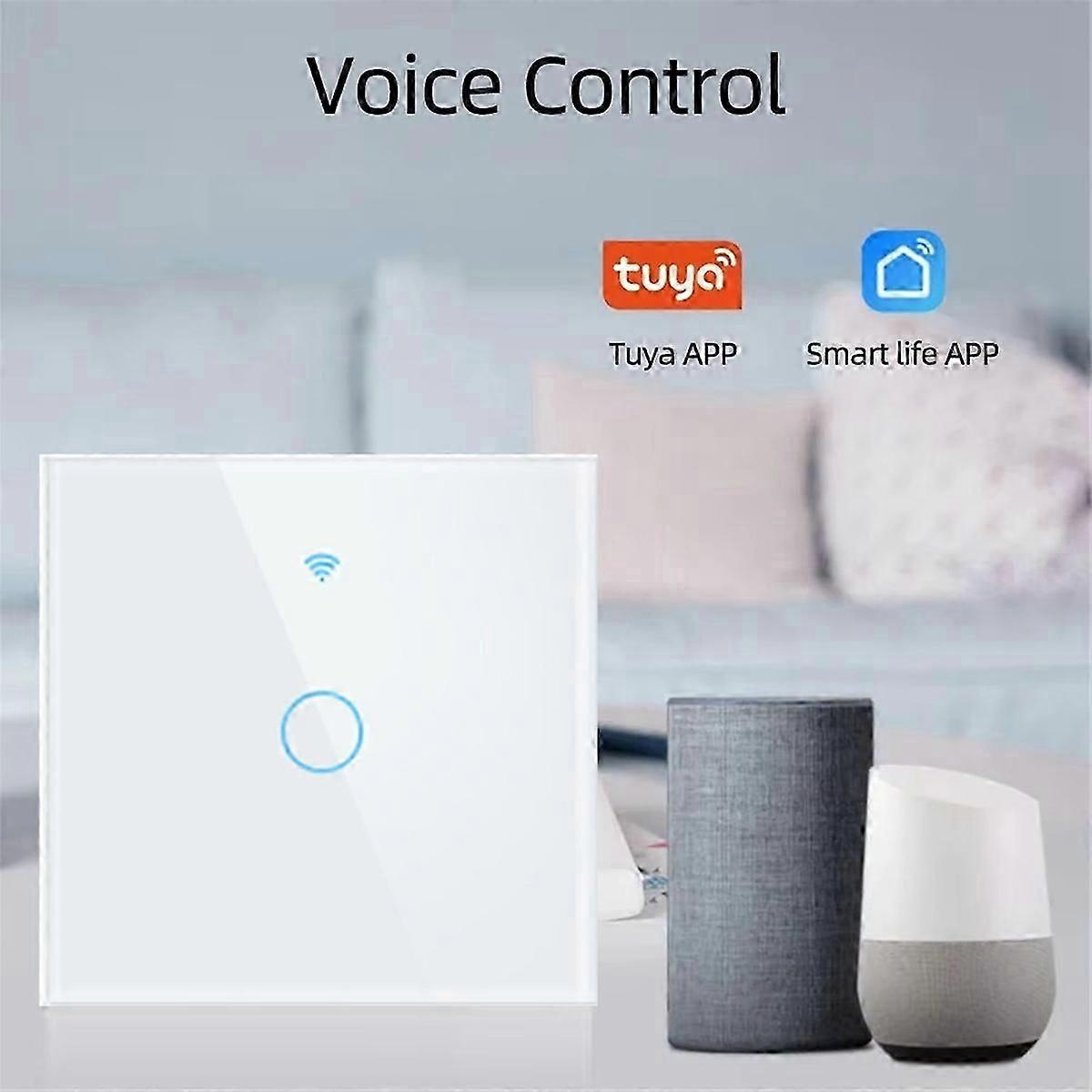 Smart Wireless Touch Wall Light with Switch Button with No Neutral