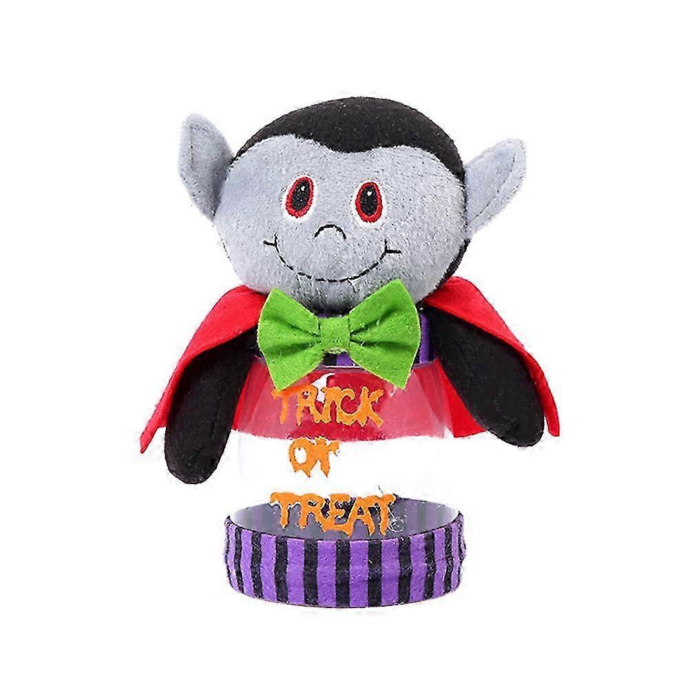 3Pcs White Ghost Candy Box Candy Jars for Halloween Party