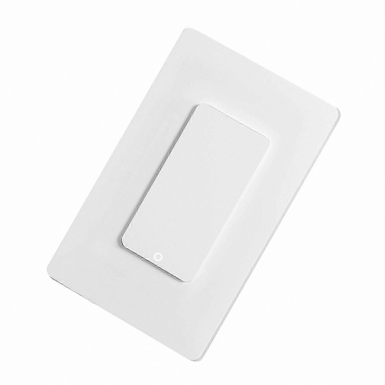 Smart WiFi Light Switch with Voice Control, Spring-Back Function, Wireless Remote Access via App, Compatible with Alexa and Google Assistant