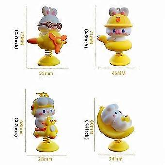 Car & Home Cartoon Doll With Spring Neck