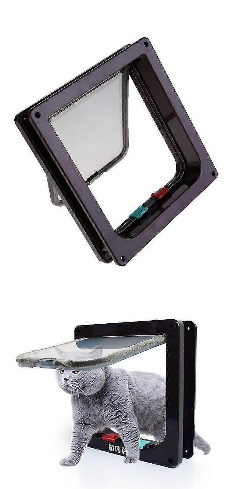 4-Way ABS Pet Entry Exit Security Gate