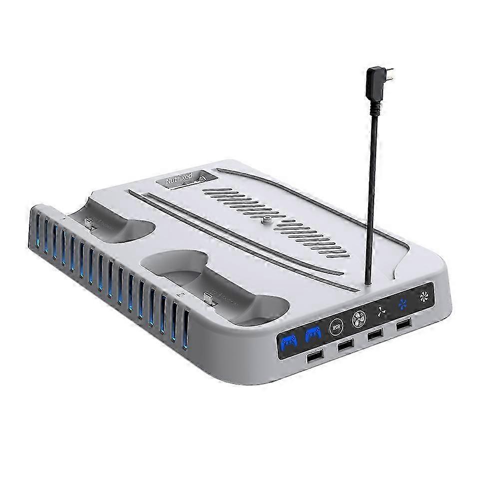 compatible with / Slim/ Pro Stand with Headphone Hook Cooling Stand Controller Charging Station compatible with Cooling