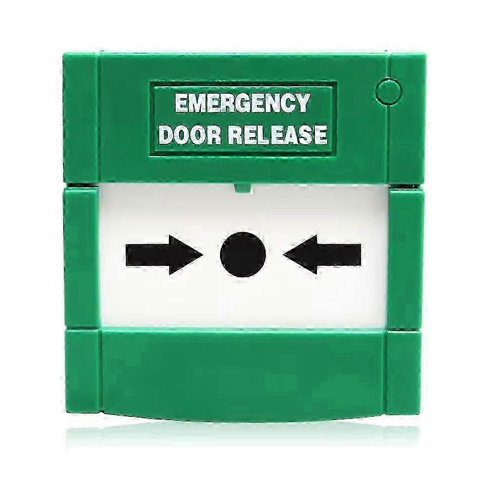 Green Emergency Safety Reset Switch