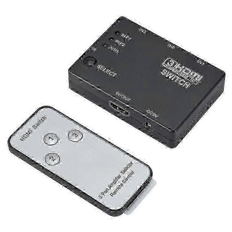 HDMI 3x1 Switch 1080P 3D Auto