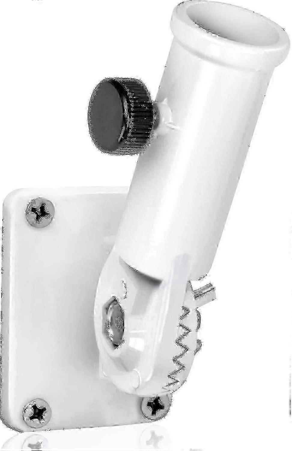Wall Flagpole Base Adjustable Angle Door Window Wall Slanted Insert Thickened Aluminum Alloy Base
