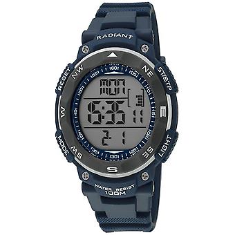 Radiant new big digital Quartz Digital Man Watch with RA399602 Silicone Bracelet