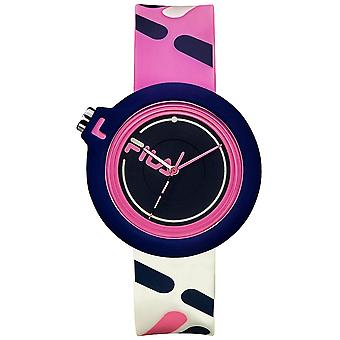 Pully 38-6081-004 Watch for Analog Quartz Women with Silicone Bracelet 38-6081-004