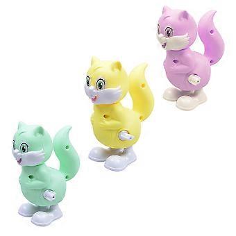 Plastic Cartoon Squirrel Playthings for Playing 3Pcs Kids Toys