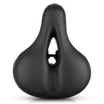 Ergonomic Reflective Bike Saddle