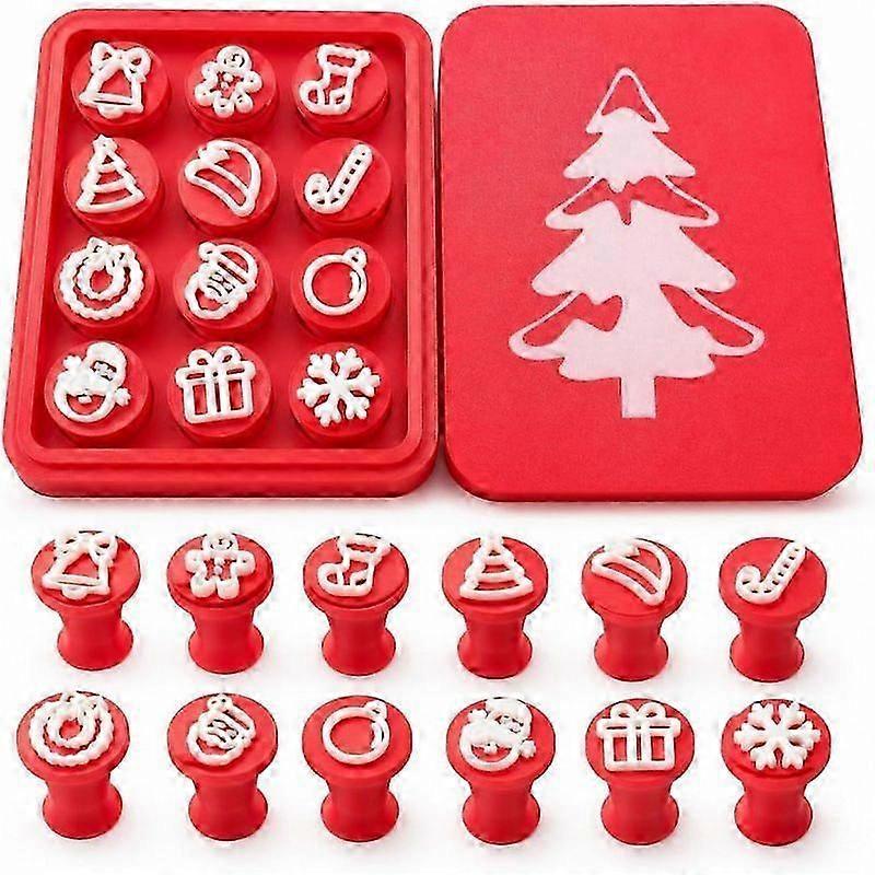 Handmade Christmas Craft Stamp Set