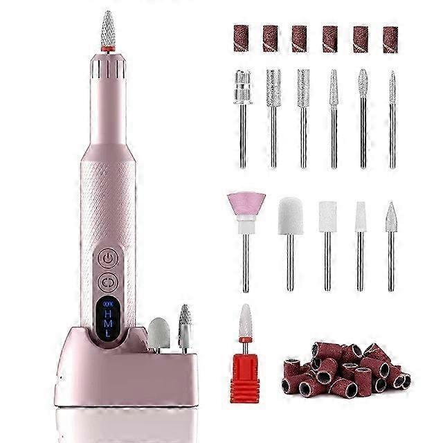 LCD Cordless Nail Drill 3 Speeds