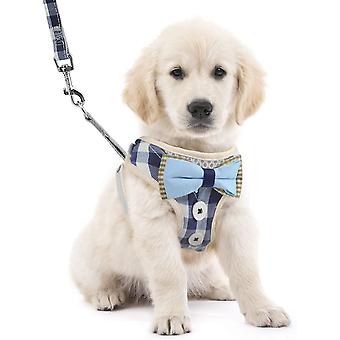 Dog Harness and Leash Vest, Soft Mesh Padded Puppy Harness, Anti Pull Breathable Adjustable Puppy