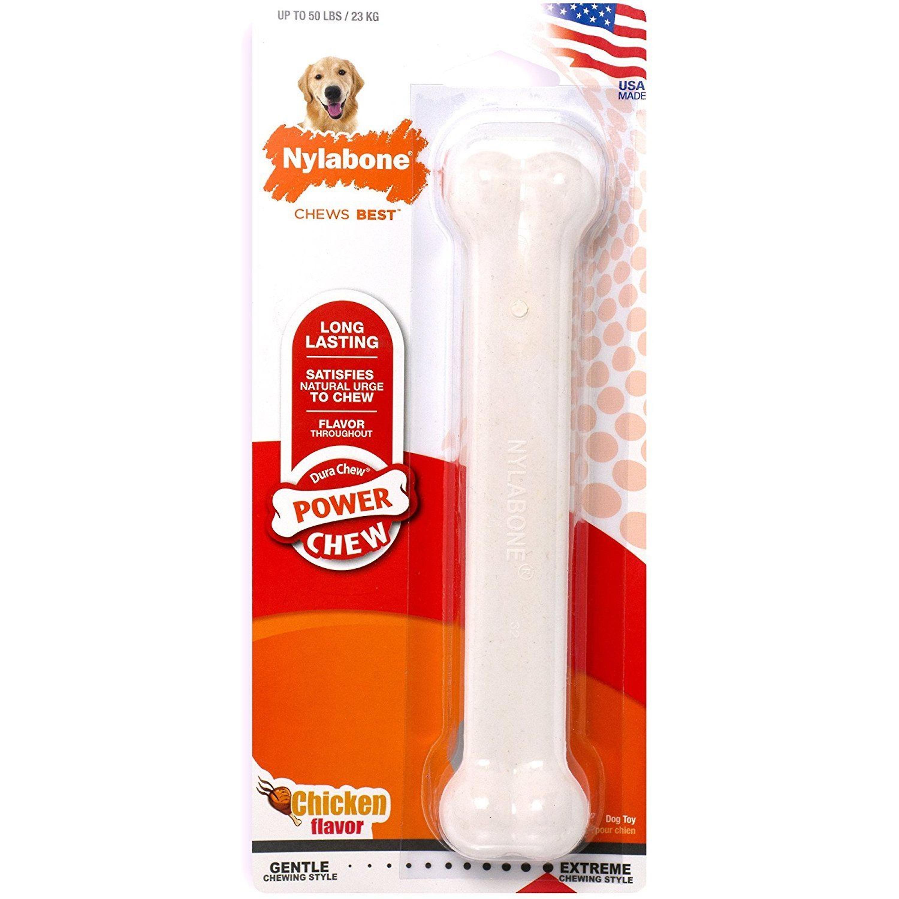 Nylabone Dura Chew Dog Treat Chicken, Large