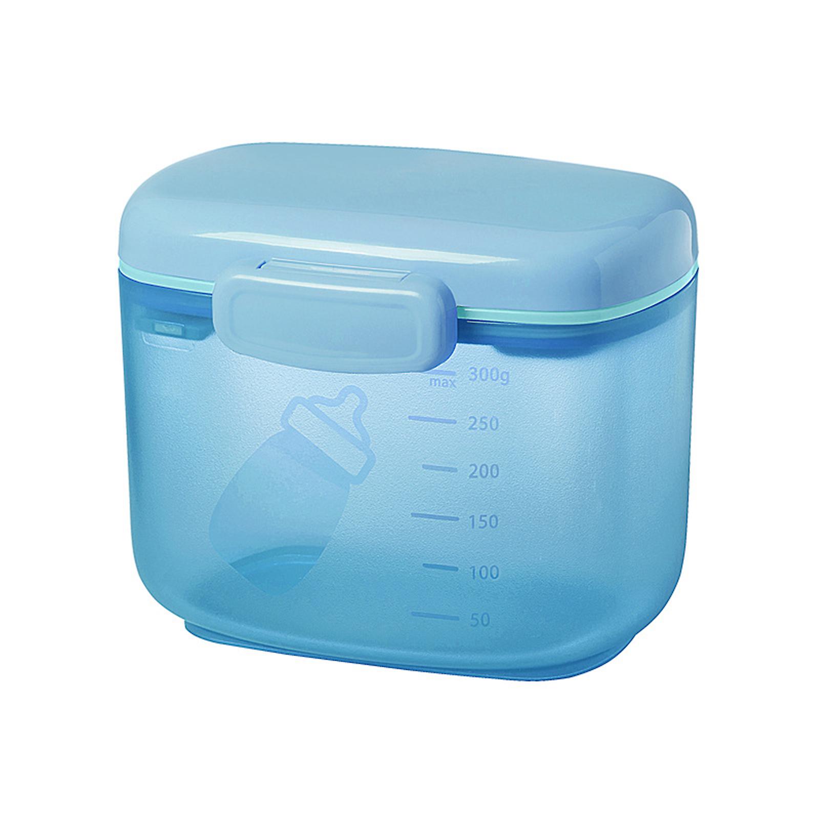 Large Capacity Milk Powder Storage Box 2 Color Choose Blue Pink Suitable