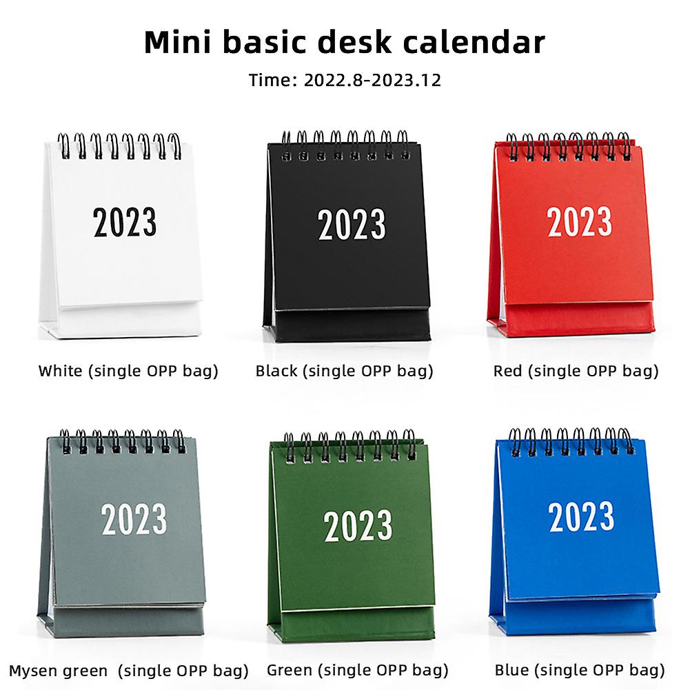 2023 Creative Simple Morandi Mini Desk Calendar Desktop Plan Calendar