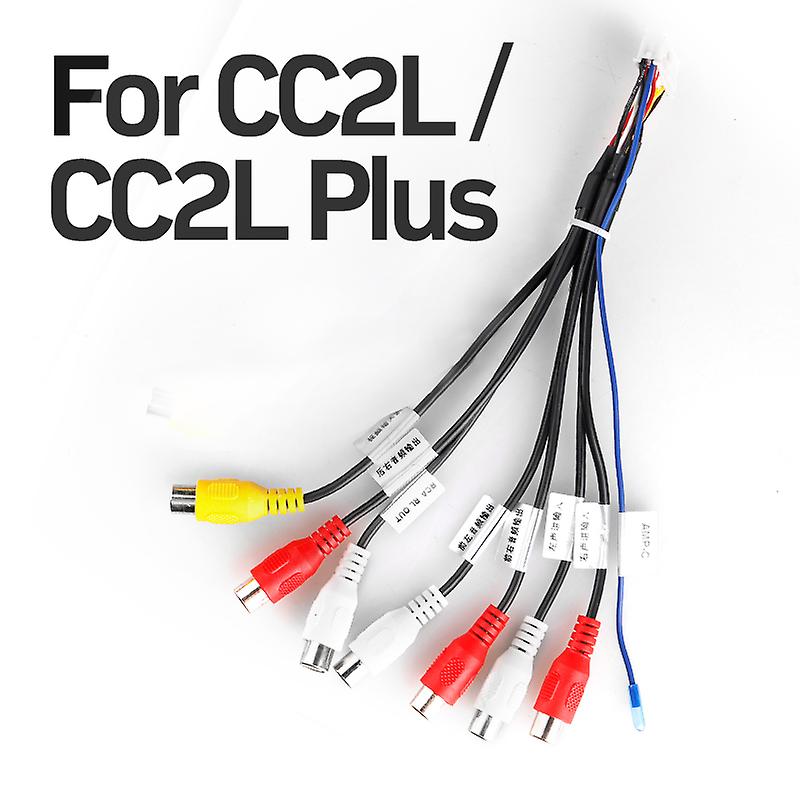 Car Line Out Adapter 8 A Av Multi-functional Output Cable Cd Player