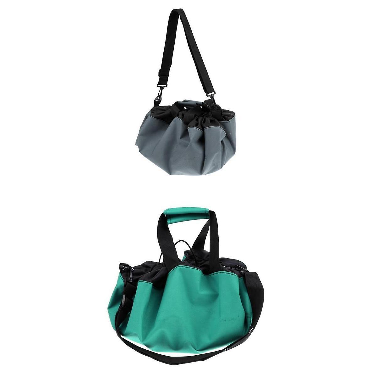 2pcs Durable Wetsuit Changing Mat / Waterproof Dry-Bag with Handles Strap