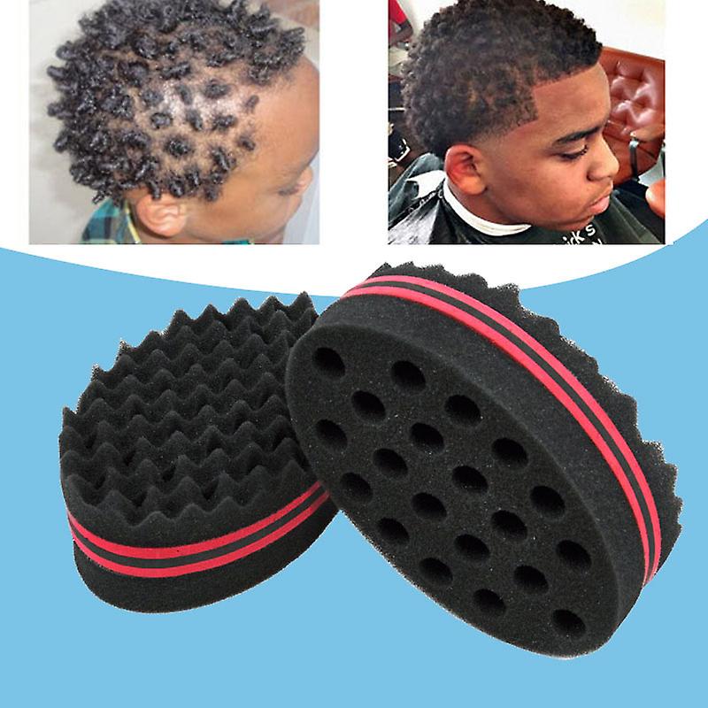 XUKZIMA Twist-Kamm Für Afro-Locken – 2-in-1 Design Mit Nadelkamm, 11,9x18,5 Cm, Schwarz