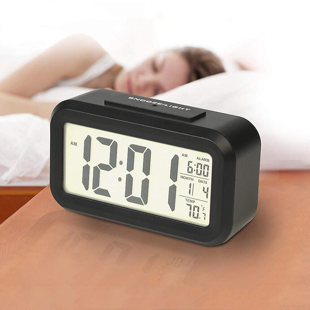 Digital Alarm Clock Temperature Display With Backlight