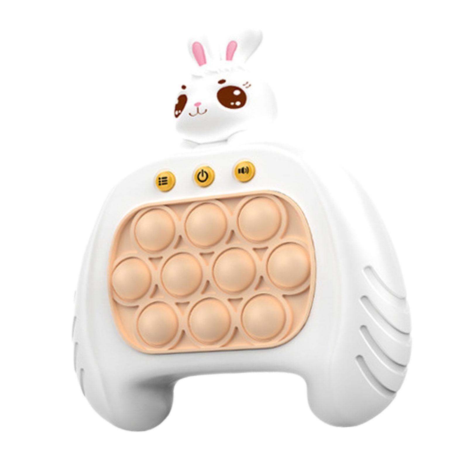 Kids Popping Play Button Game for Social Gatherings Brain Training Toy Party white