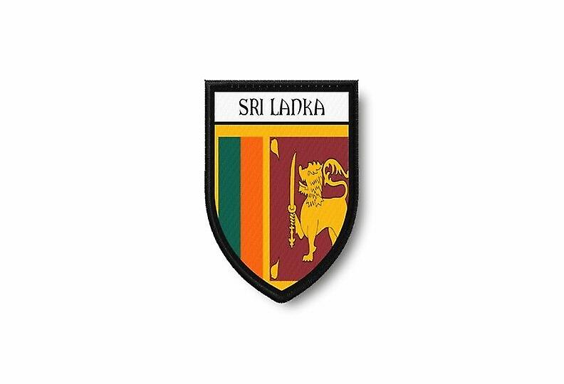 Patch Ecusson Termocollant Edge Brode Flag Prints Sri Lanka Sri Lanka
