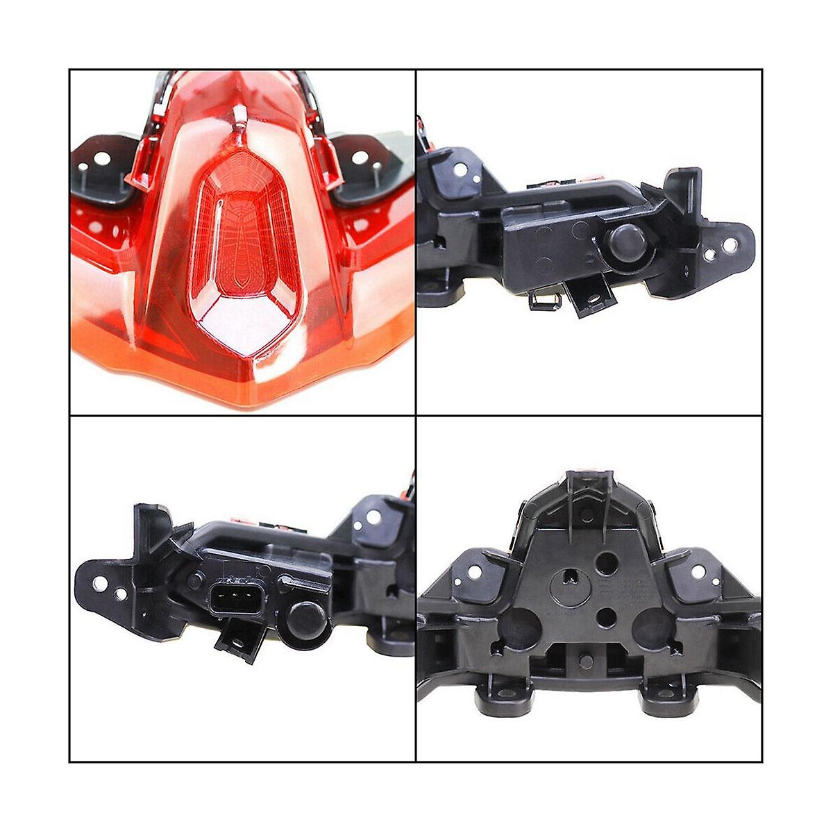 Motorcycle Rear Tail Brake Lamp Rear Tailight Shell Protector Cover for TMAX560 2020 2021