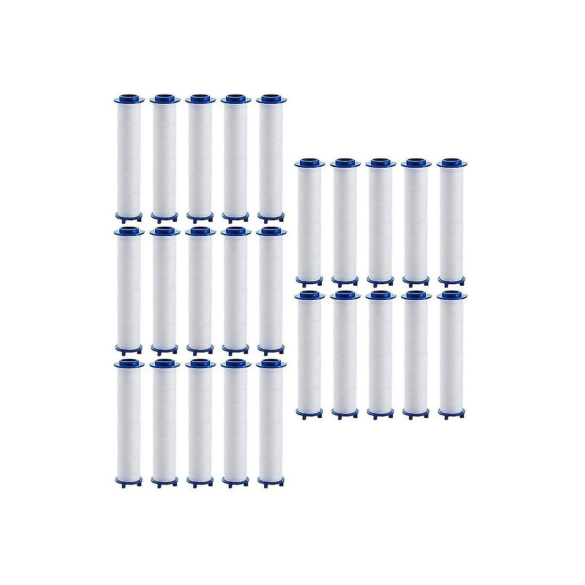 25pcs Universal Pp Cotton Shower Filters Replacements Shower Water Filters