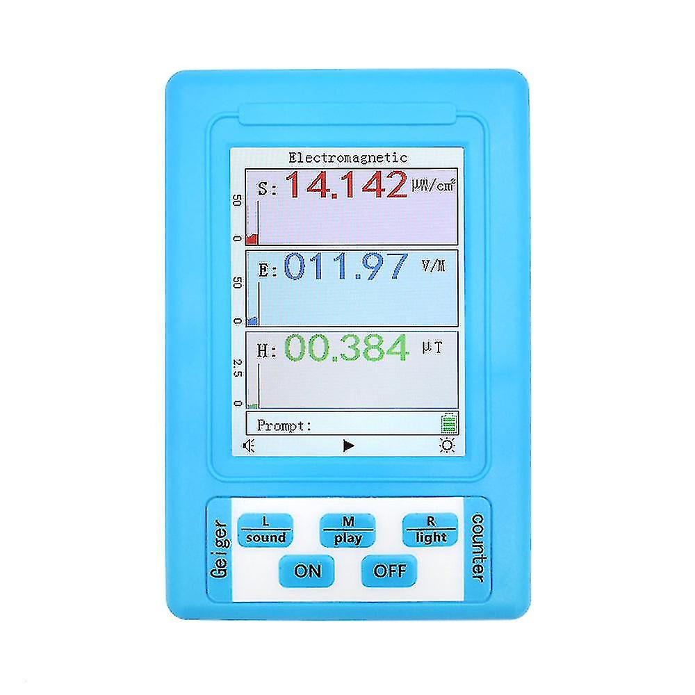 Br-9a Portable Electromagnetic Radiation Detector Emf Meter High Accuracy Professional Radiation Dosimeter Monitor Tester
