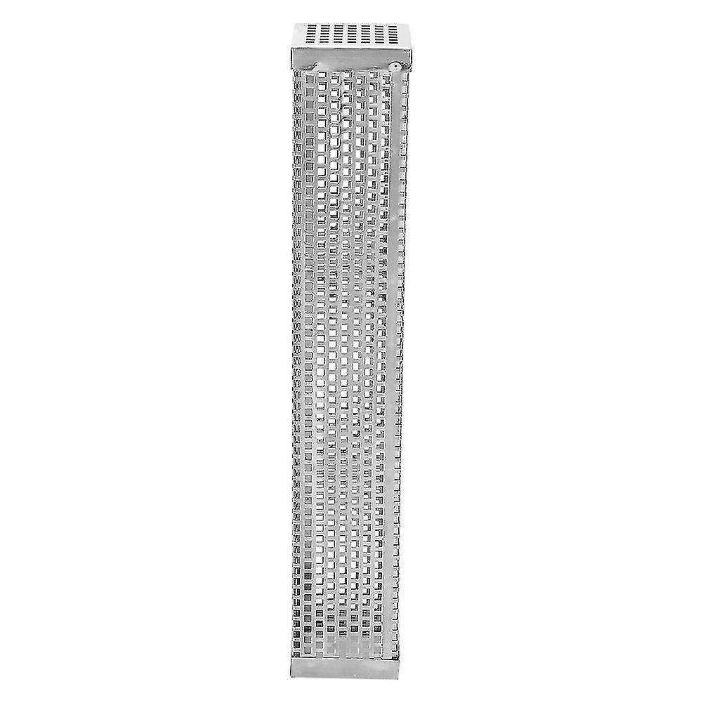 Tube fumoir en acier inoxydable 304 de 12 pouces pour barbecue électrique au charbon de bois (forme carrée 12 pouces)