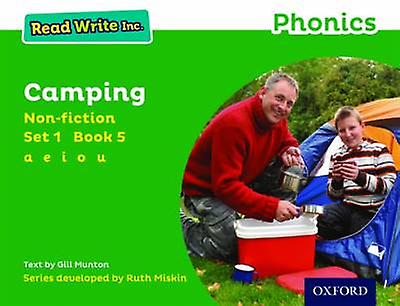 Read Write Inc. Phonics Camping Green Set 1 Nonfiction 5 by Gill Munton Paperback