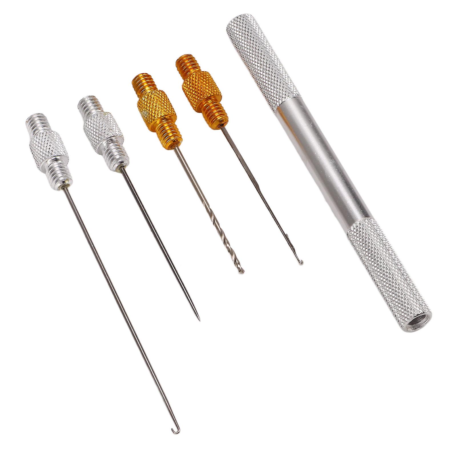 Fishing Fishing Bait Needle Set Robust Incisive Portable Anti Slip Rustproof Rigging Bait Needle