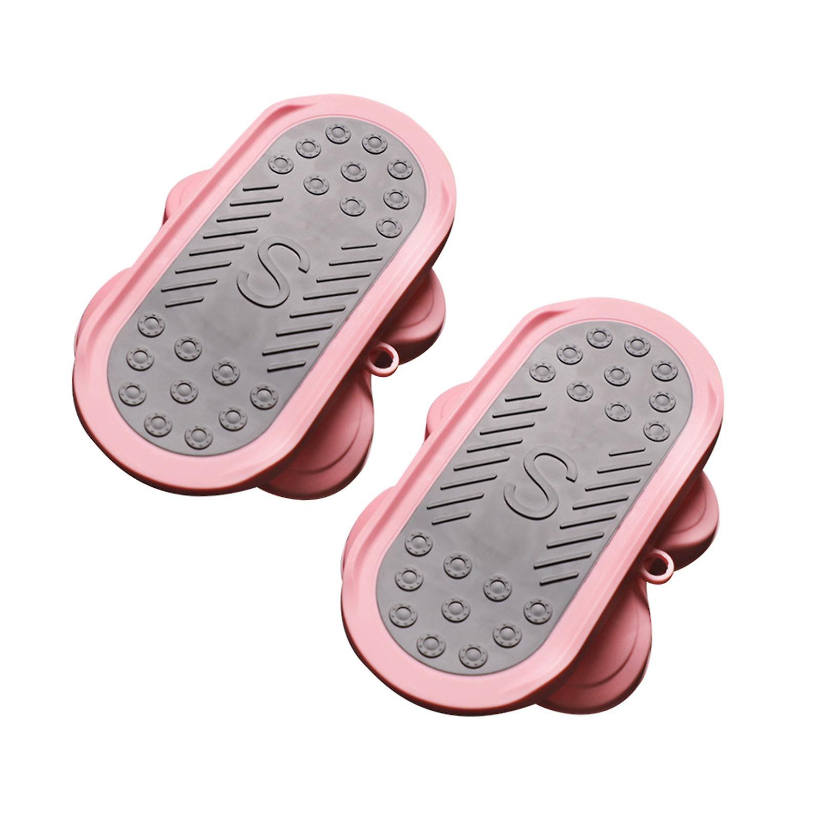 2Pcs Waist Twist Disc Aerobic Exercise Slimming Machine Ab Twisting Board