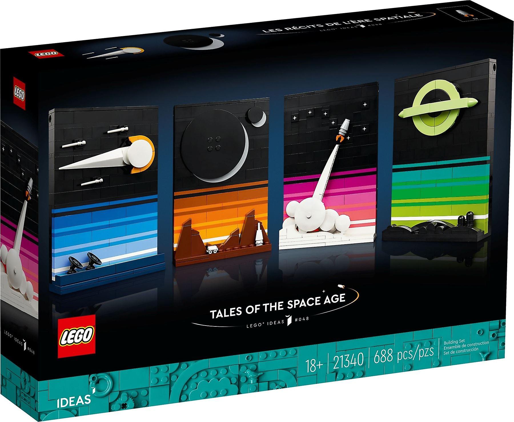 LEGO IDEAS Geschichten aus dem Weltraumzeitalter Set 21340
